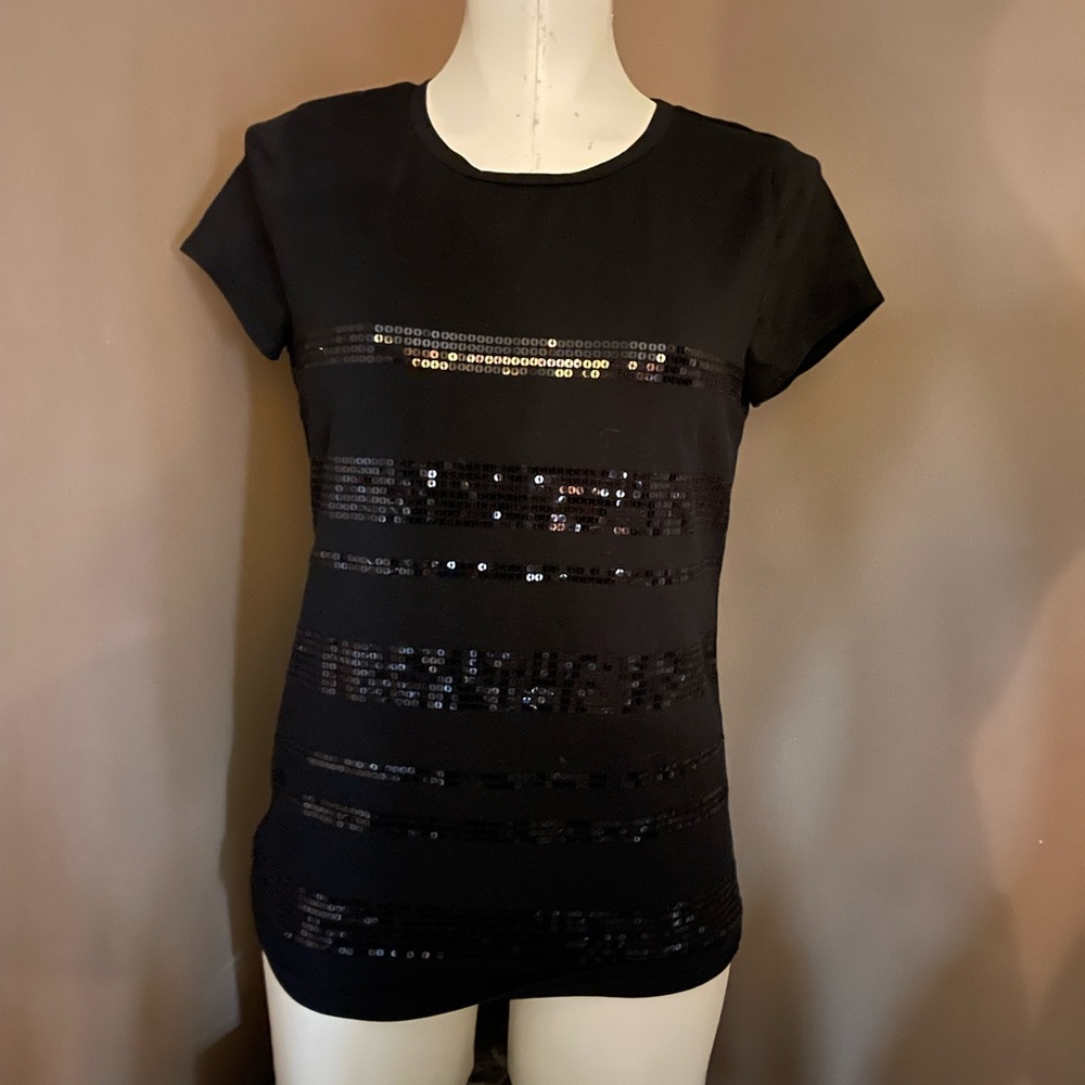 Ann Taylor Sequins Blouse